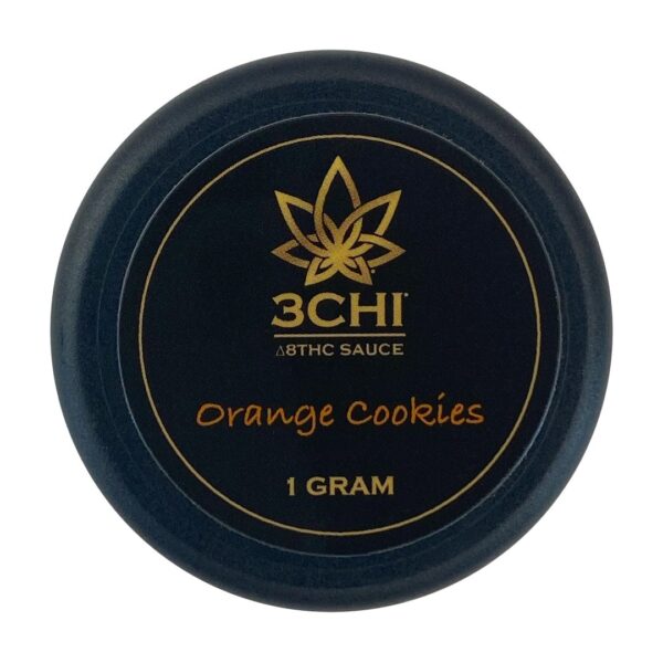 3Chi Delta-8 Orange Cookies Dabs Sauce (3 grams Delta-8-THC) – A Citrus-Infused Delight