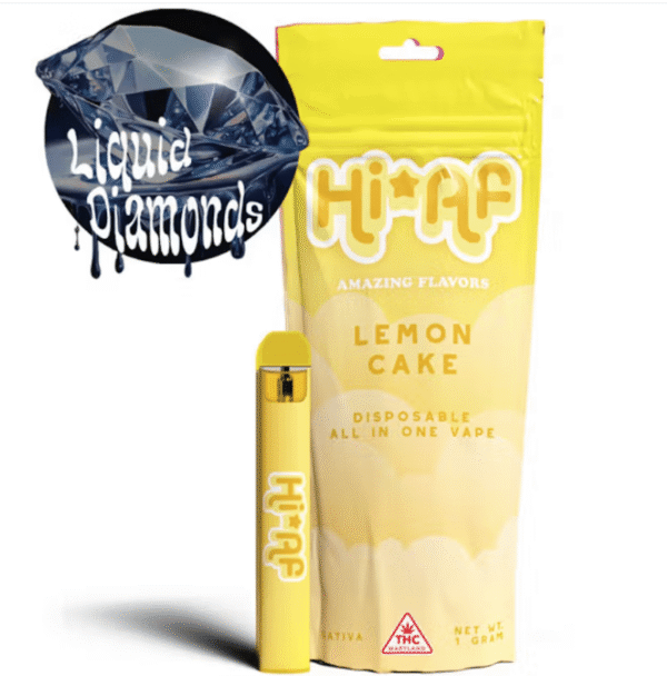1g AF Lemon Cake – Disposable Vape: A Deliciously Smooth Vaping Experience
