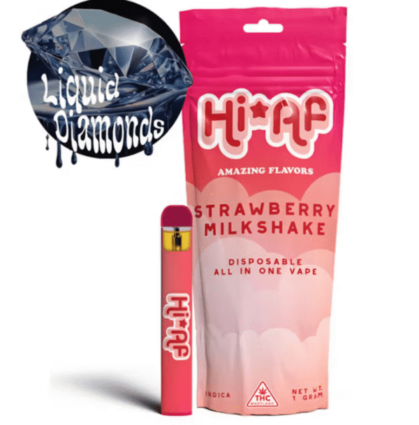 1g AF Strawberry Milkshake – Disposable Vape: A Creamy, Flavorful Journey in Every Puff